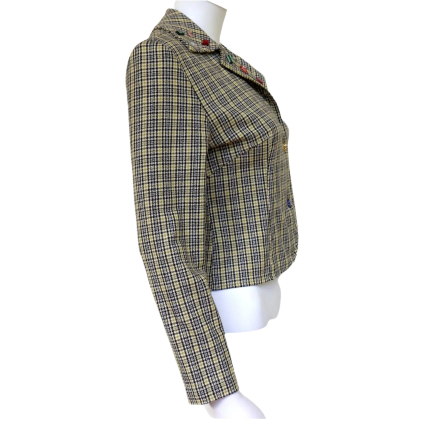 vintage cropped jacket women