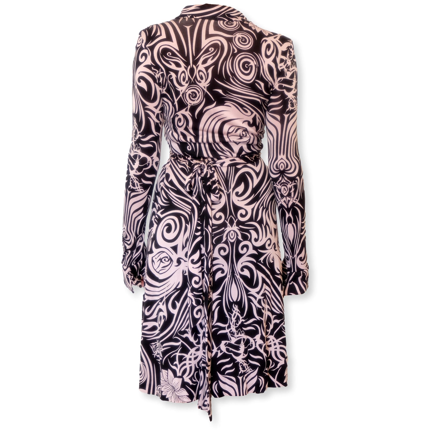 Diane Von Furstenberg silk jersey wrap dress vintage