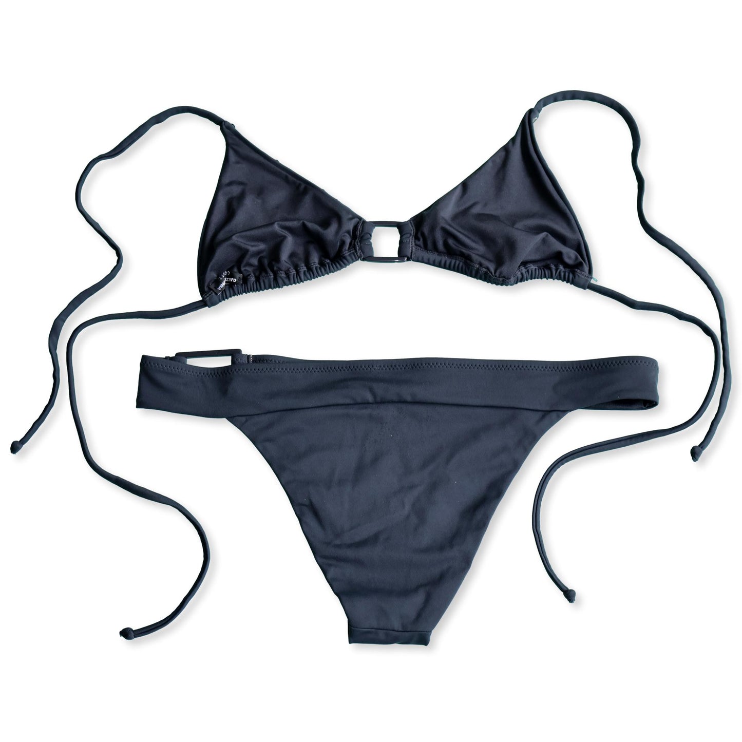 Calzedonia, Embellished charcoal bikini, s/m