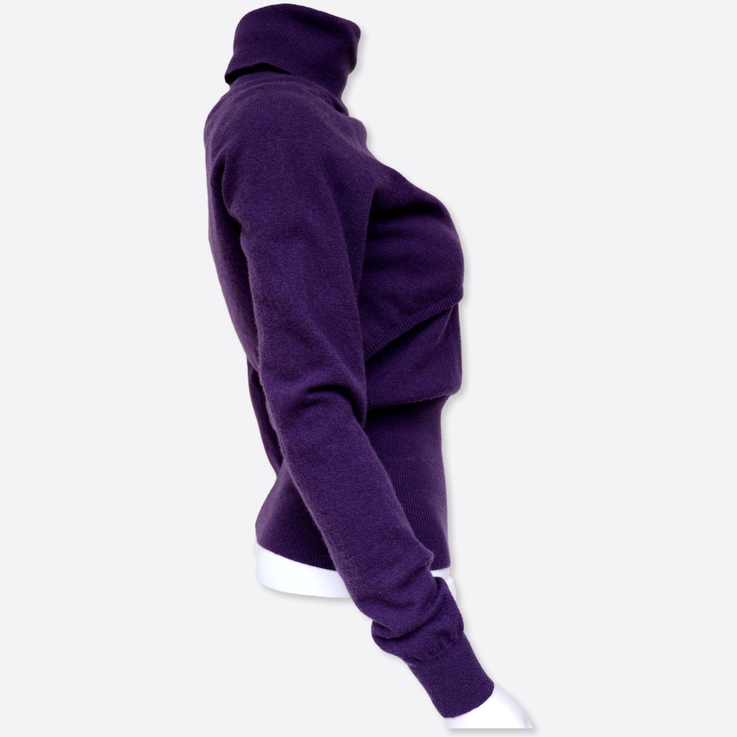 Stefanel Purple Wool Set, Size 8-10