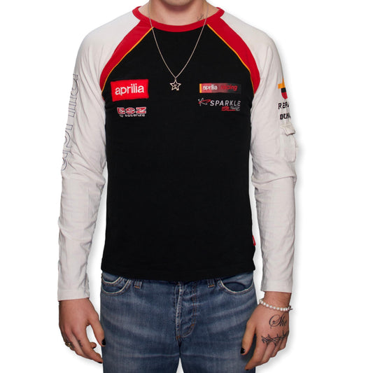 Aprilia Mens Long Sleeve T-Shirt