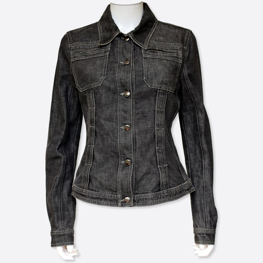 C'N'C Costume National Tailored Denim Jacket