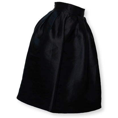 Black bell skirt vintage